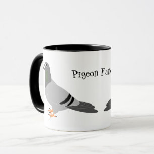 Personalised Pigeon Design Mug