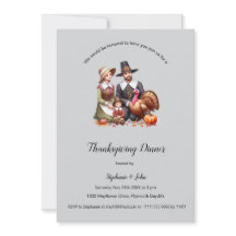 Personalised Pilgrim Fathers Thanksgiving