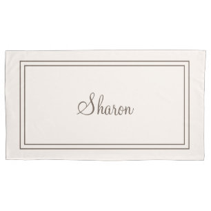 Personalised pillow case