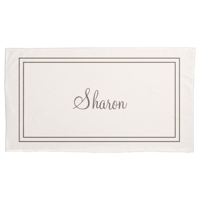 Personalised pillow case (Front)