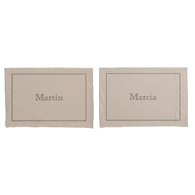 Personalised pillow case (Front-Set)