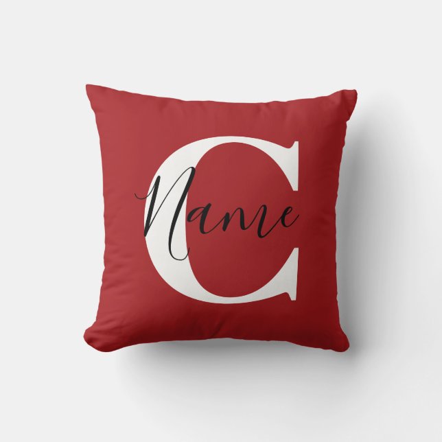 Personalised Pillow Case with Name Custom Pillow  (Front)
