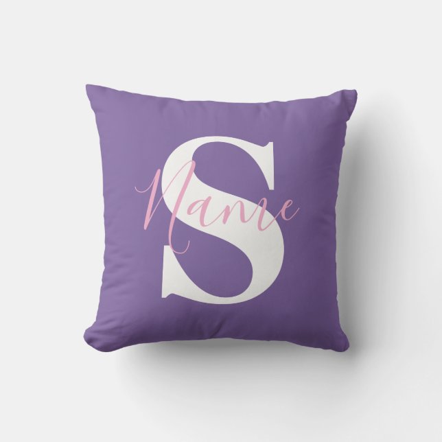 Personalised Pillow Case with Name Custom Pillow  (Front)