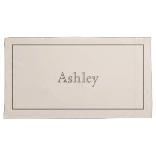 Personalised pillow cases