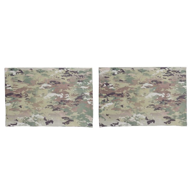 Personalised Pillow Cases Army OCP Camo Uniform (Front-Set)