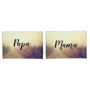 Personalised Pillow Cases Sunrise Pathway Walkway