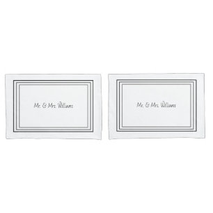 Personalised Pillowcase set