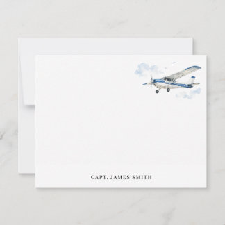 Personalised Pilot Aviation Card