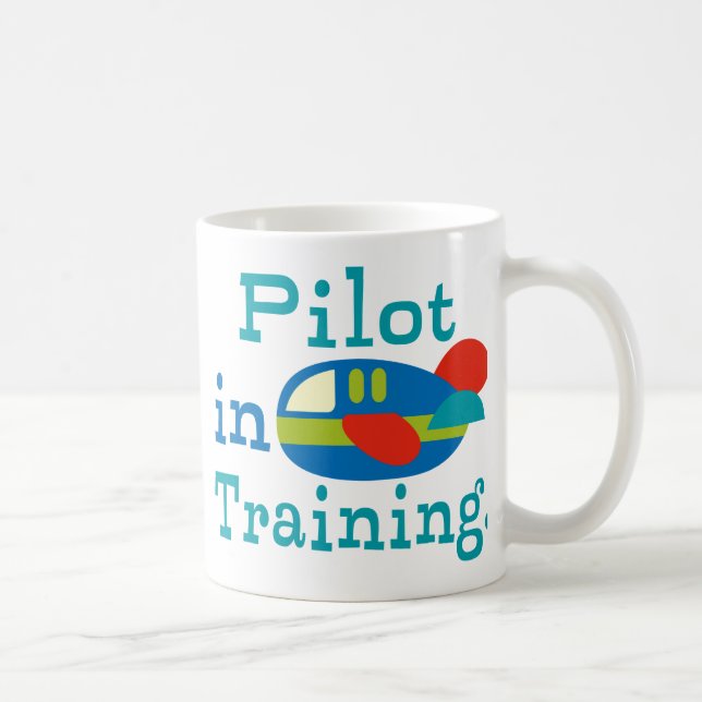 Personalised Pilot in Training Coffee Mug (Right)