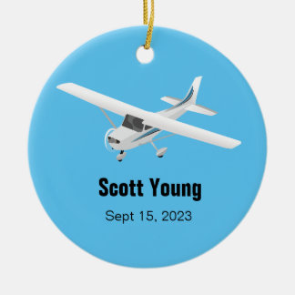 Personalised Pilot Ornament