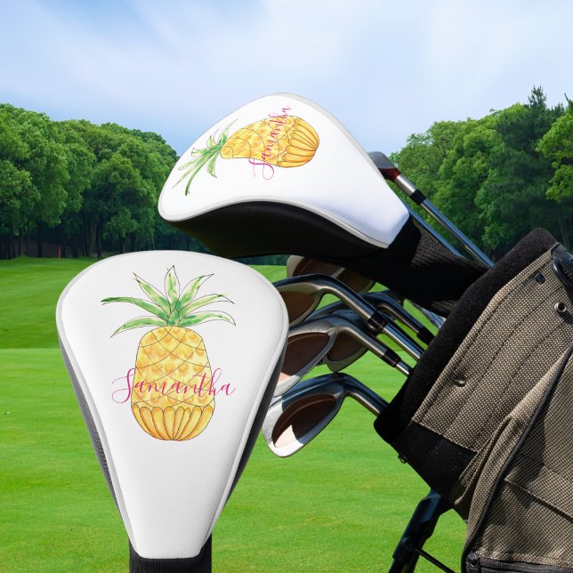 Personalised Pineapple  Golf Head Cover (Creator Uploaded)