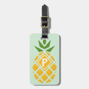 Personalised Pineapple Luggage Tag