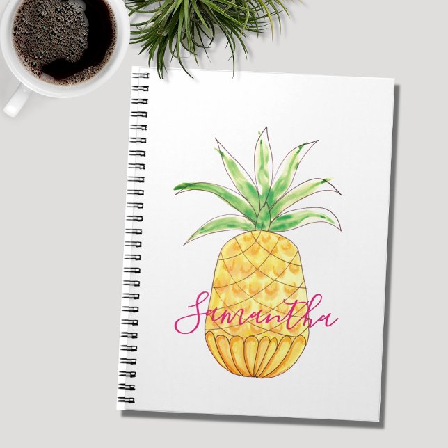 Personalised Pineapple Notebook (Creator Uploaded)