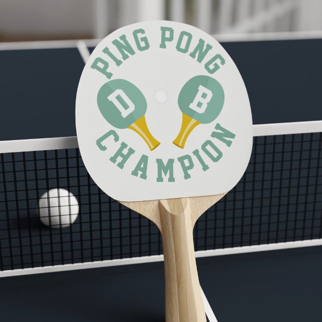 Personalised Ping Pong Champion Paddle (Creator Uploaded)