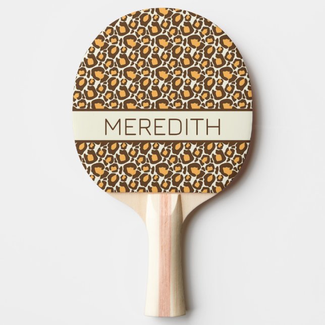 Personalised Ping Pong Paddle (Front)