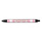 Personalised Pink and White Striped Pen