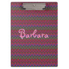 Personalised Pink, Blue and Gold Pattern