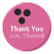 Personalised Pink Bowling Ball Thank You