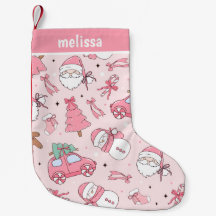Personalised Pink Christmas