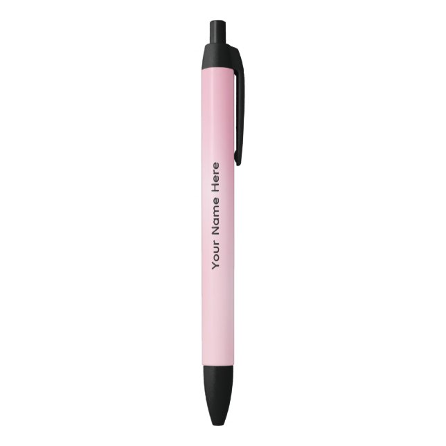 Personalised Pink Ink Pens (Bottom (Vertical))