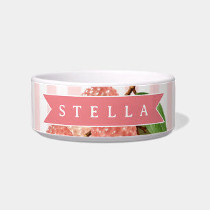 Personalised Pink Lychee Strawberry Girly Coquette Bowl