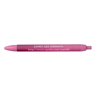 Personalised Pink Pen With Texture