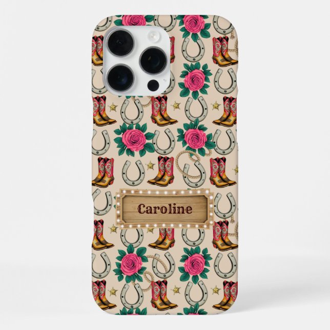 Personalised Pink Pony Club iPhone / Samsung Case (Back)