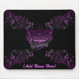 Personalised Pink Princess - Mousepad