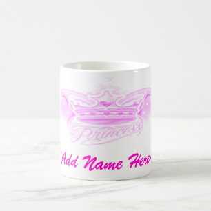 Personalised Pink Princess - Mug