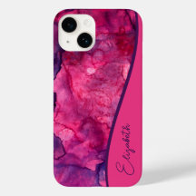 Personalised Pink Purple Watercolor