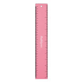Personalised Pink Ruler (Vertical)
