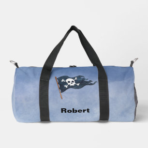 Personalised Pirate Flag Custom Duffle Bag