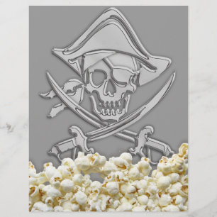 Personalised Pirate Party Flyer