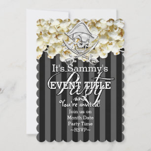 Personalised Pirate Party Invitation