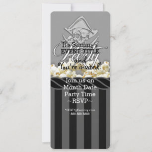Personalised Pirate Party Invitation