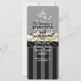 Personalised Pirate Party Invitation