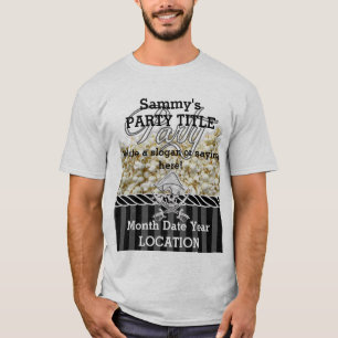 Personalised Pirate Party T-Shirt