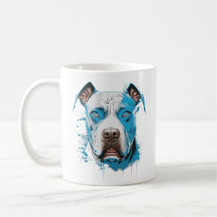 Personalised Pitbull Dad Coffee Mug