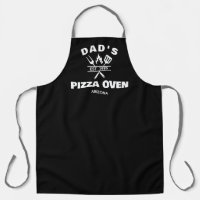 Personalised Pizza Apron, Dad apron, Pizza oven