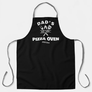 Personalised Pizza Apron, Dad apron, Pizza oven Apron