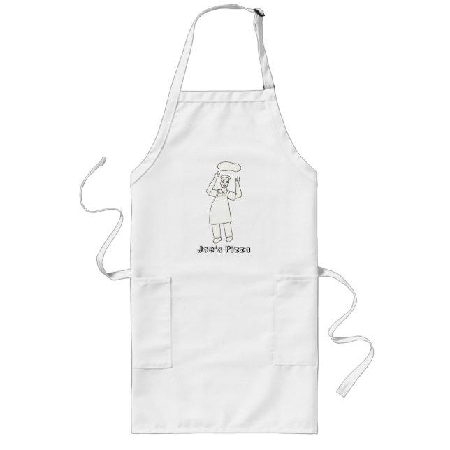 Personalised Pizza Chef Aprons (Front)