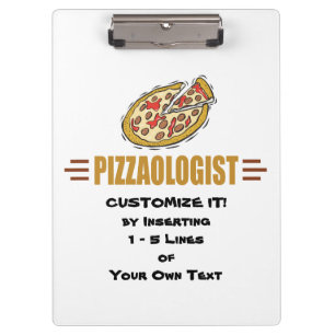 Personalised Pizza Clipboard
