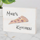 Personalised Pizza Sign