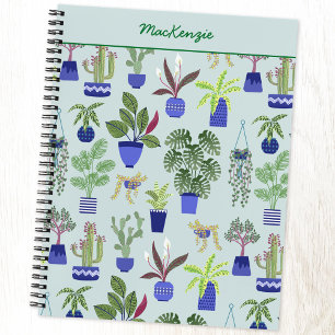 Personalised Plant Gardening Notebook
