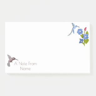 Personalised Playdoh Hummingbird Post Its Post-it Notes