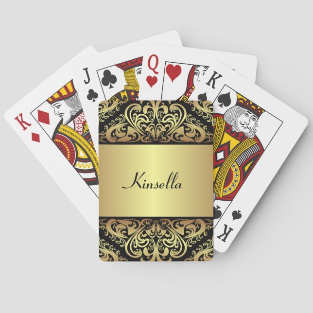 Personalised Playing Cards (Back)