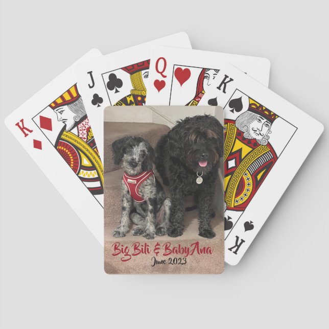 Personalised playing cards. cards (Back)