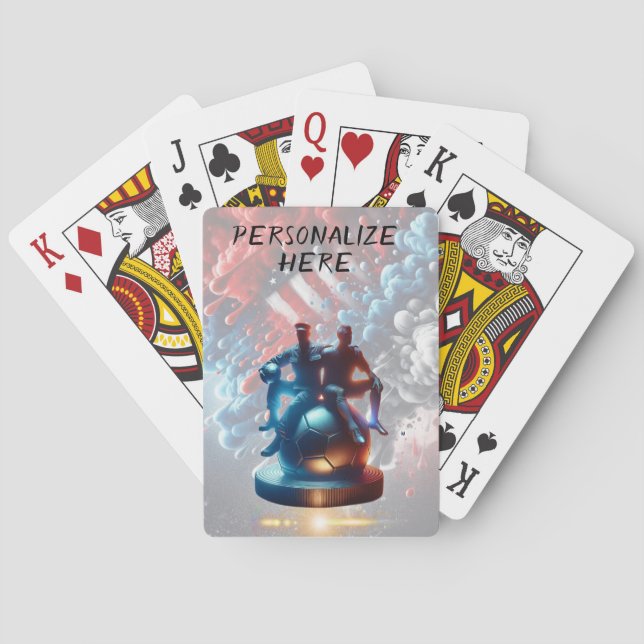 Personalised Playing Cards:  Strength and Unity Playing Cards (Back)