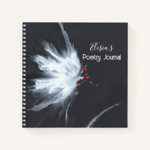 Personalised Poetry Botanical Journal