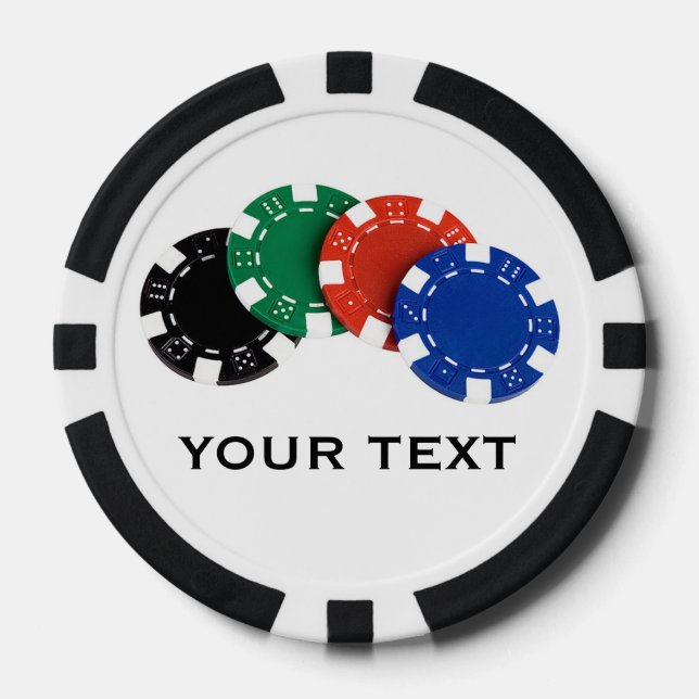 Personalised Poker Chips (Front)